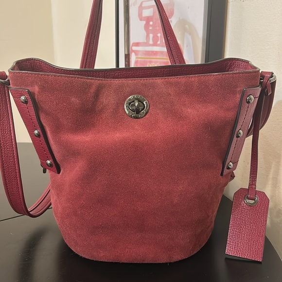 Marc By Marc Jacobs Handbags - Marc by Marc Jacobs Suede and Leather Bucket Hobo Bag
